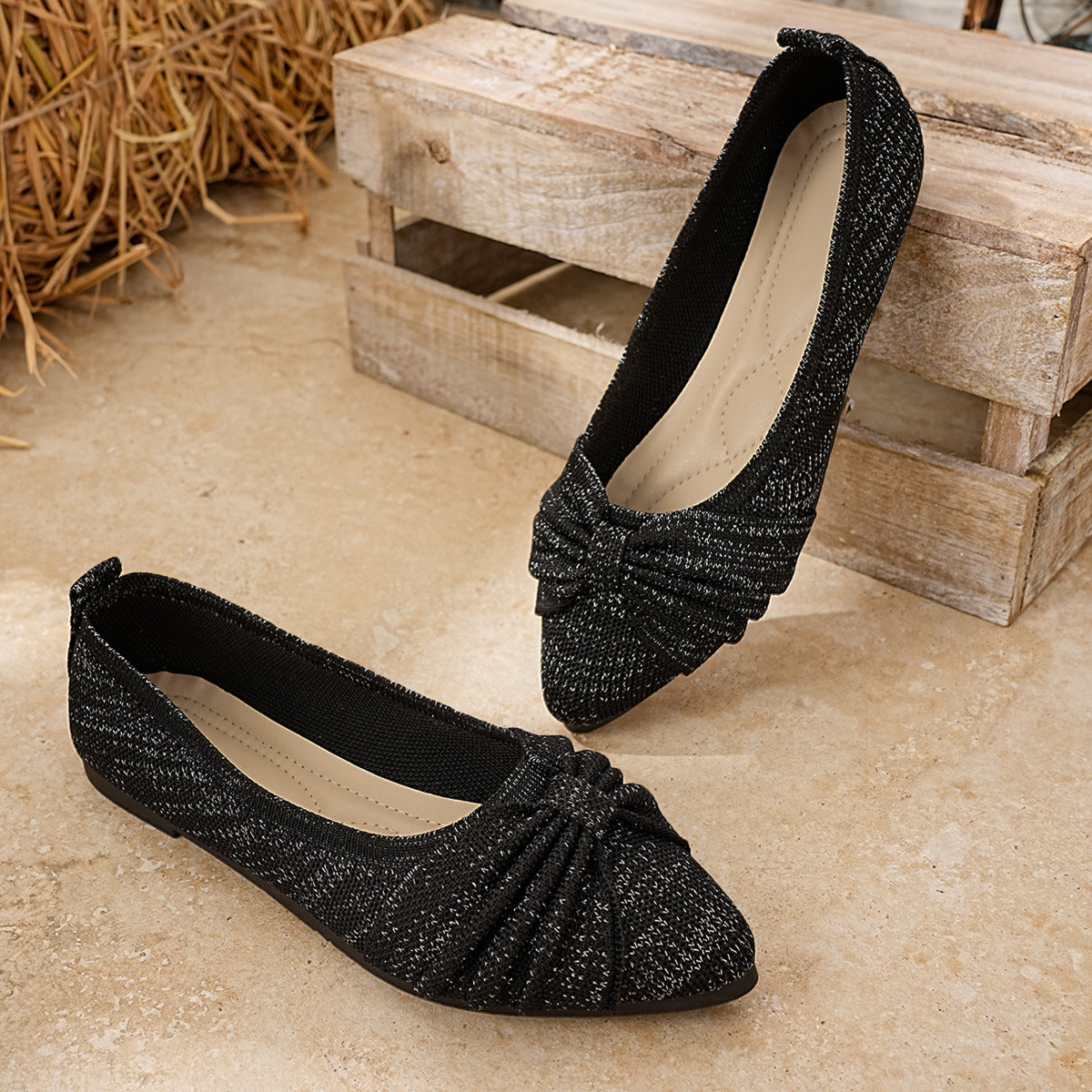 Ballerine - Noir Unique