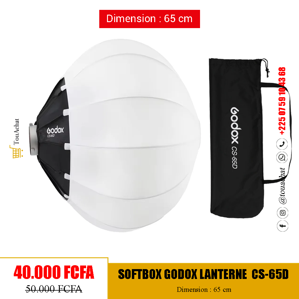 Softbox GODOX Lanterne CS-65D