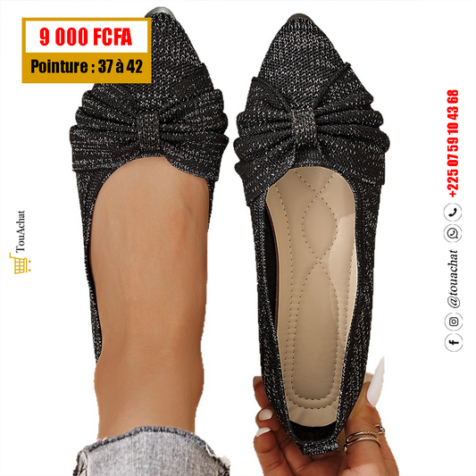 Ballerine - Noir Unique