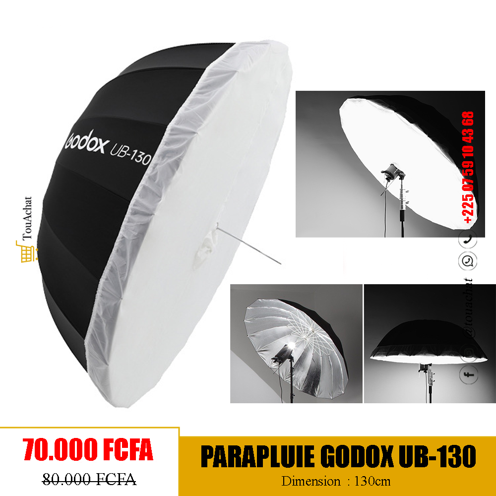 Parapluie GODOX UB-130, Parapluie de 130cm