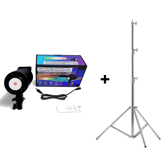 Projecteur RGB + Trépied en Aluminum 2,8M