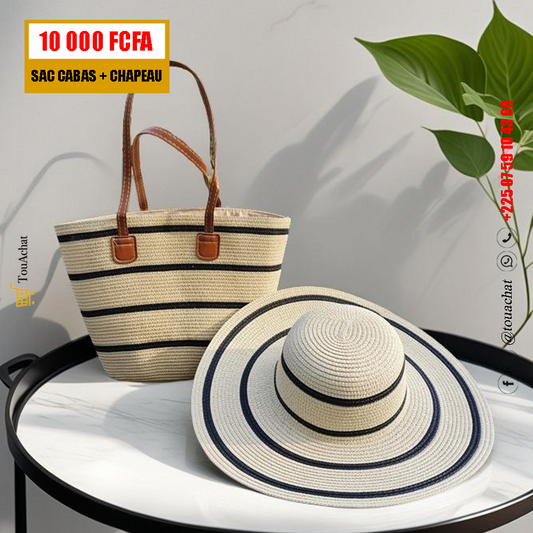 Sac Cabas + Chapeau