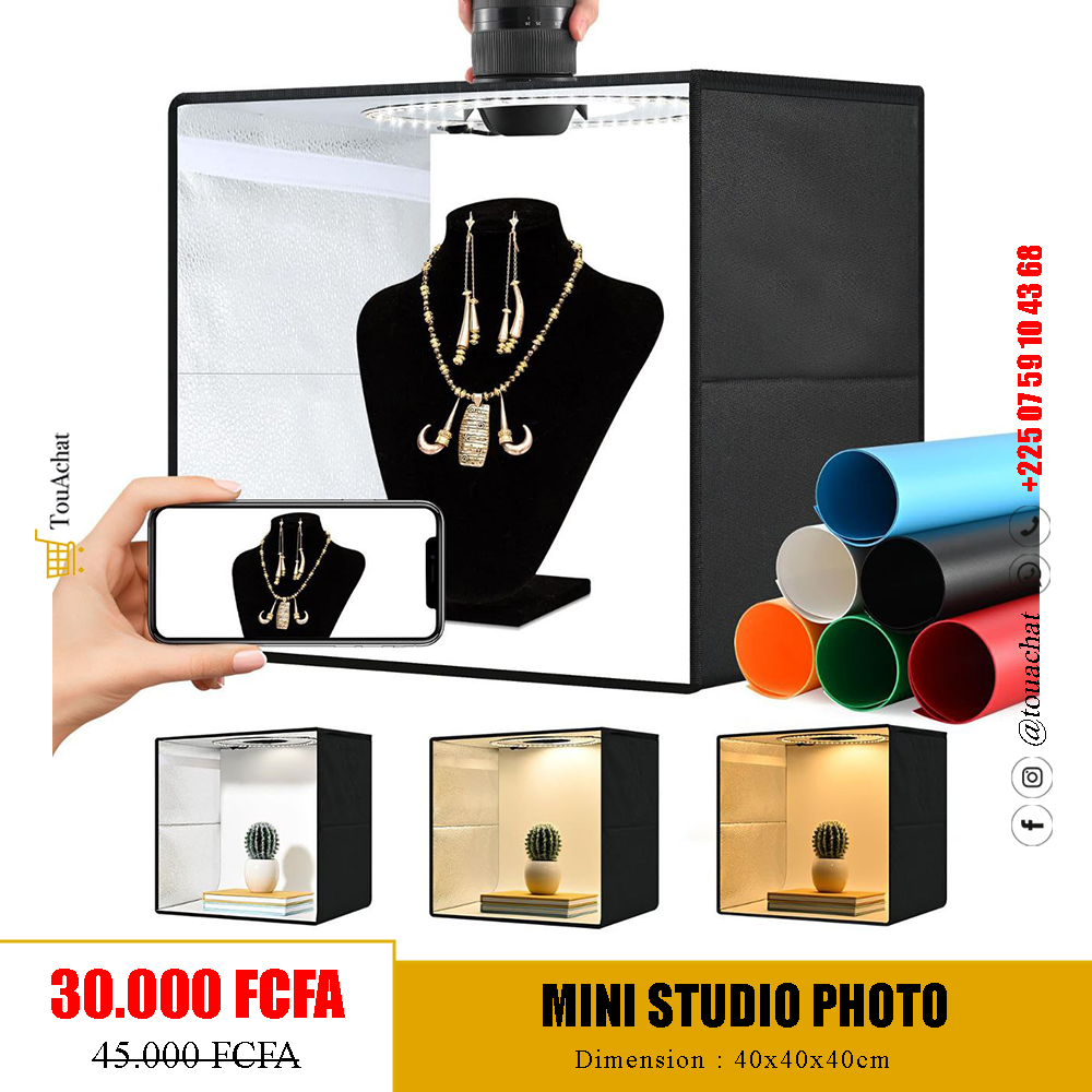 Mini Studio Photo de 40cm