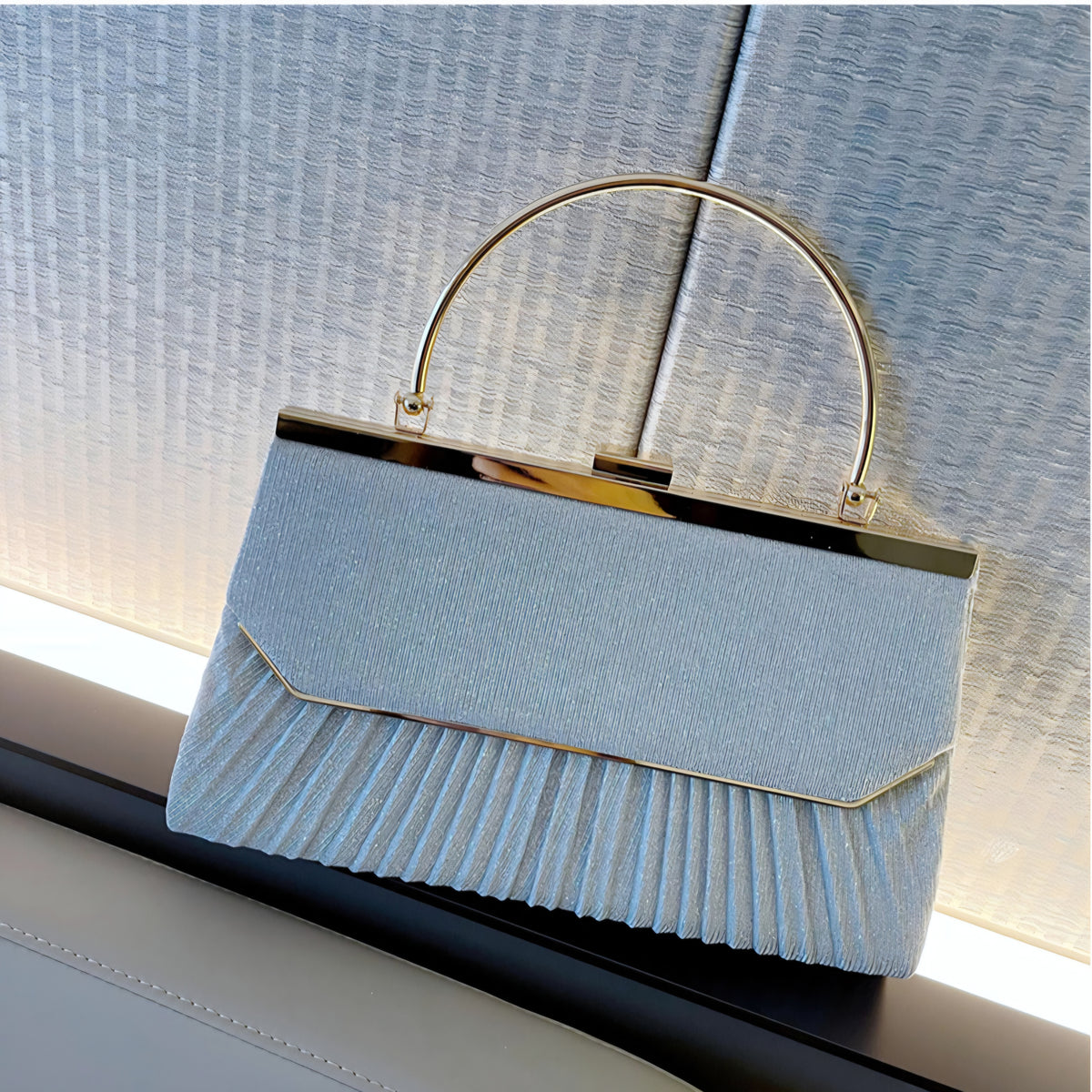 Pochette de luxe 25cm - Couleur Argent