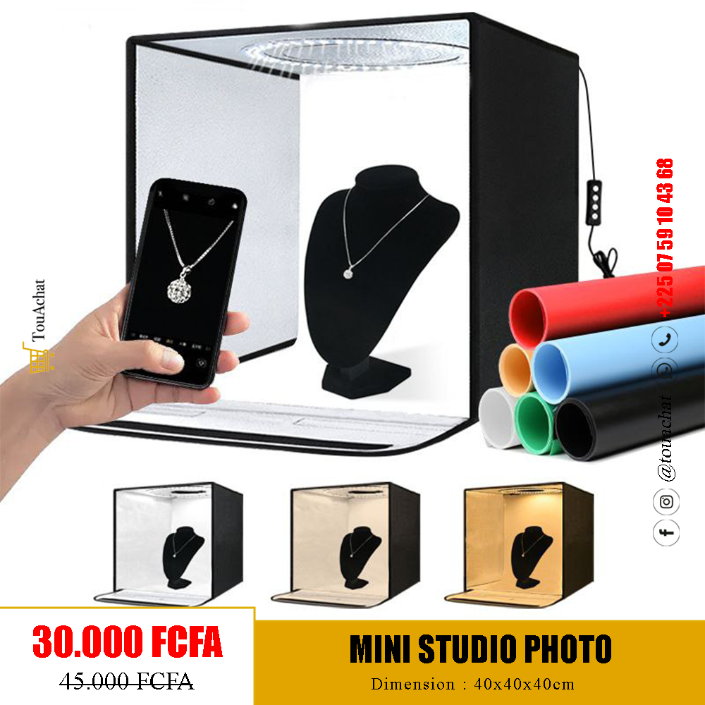 Mini Studio Photo de 40cm