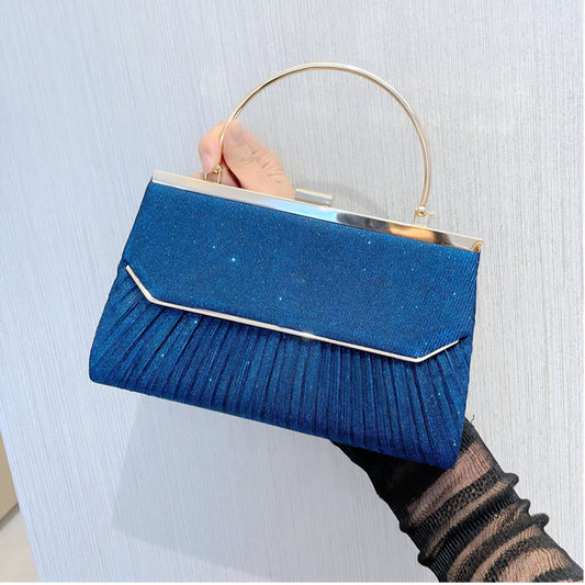 Pochette de luxe 25cm - Bleu