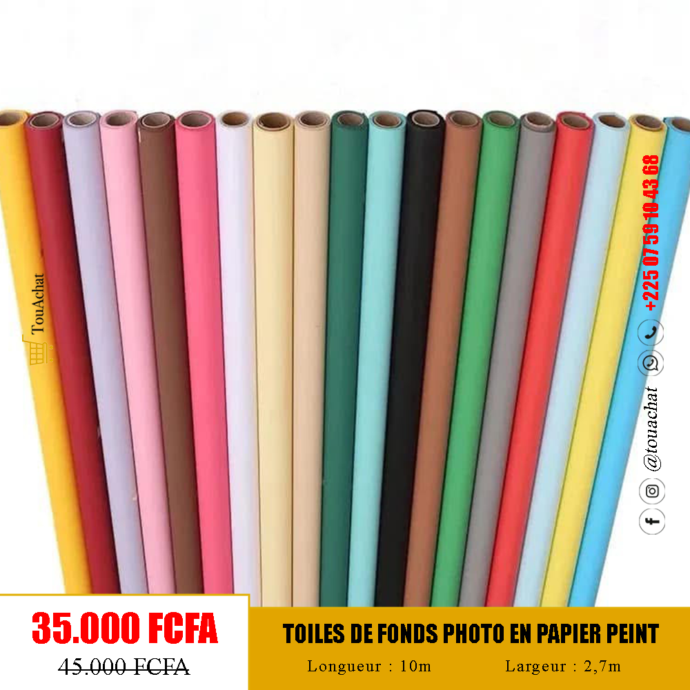 Toiles de Fonds Papier Peint Photographie 2,7x11