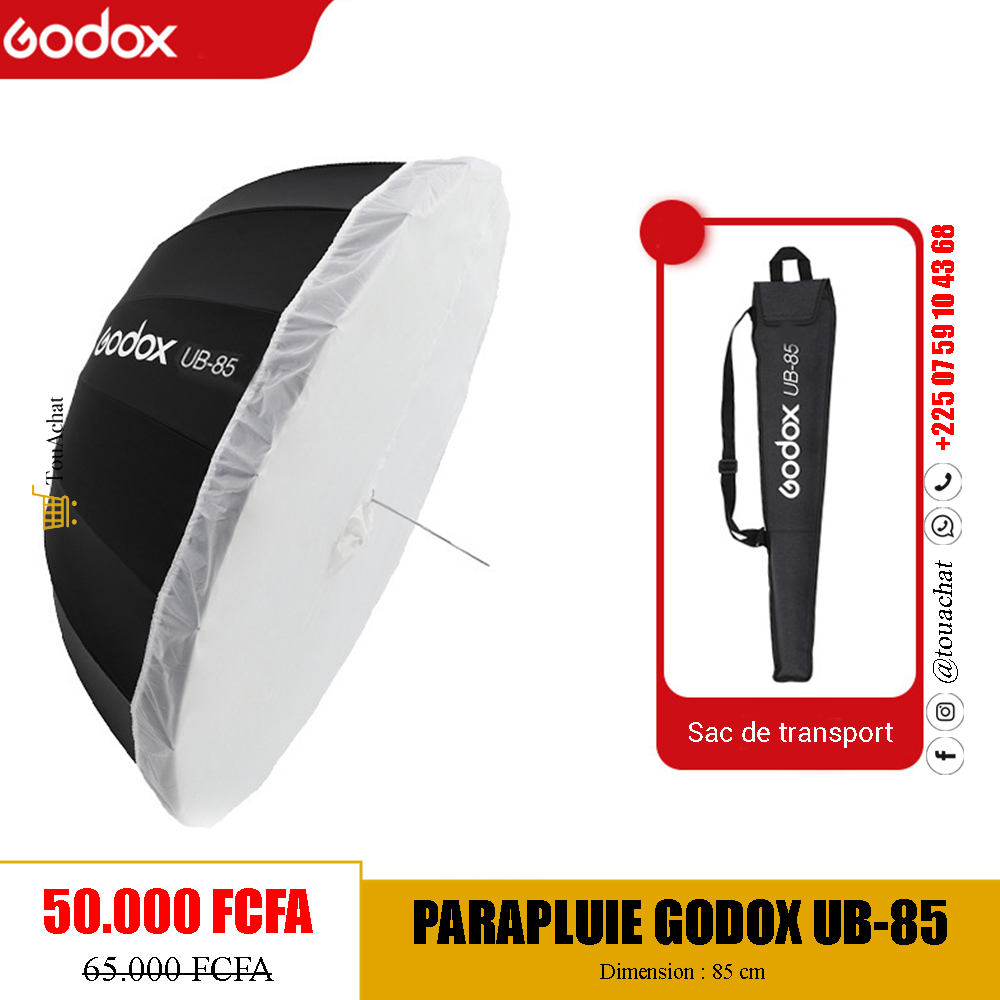 Parapluie GODOX UB-85, Parapluie de 85cm
