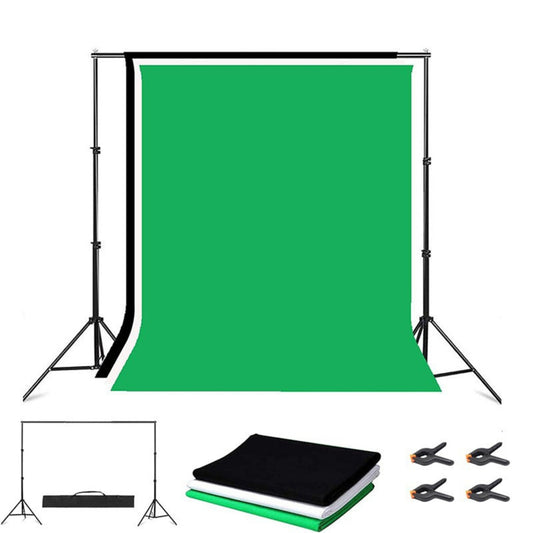 Support de Fonds + 3 Fonds en tissu