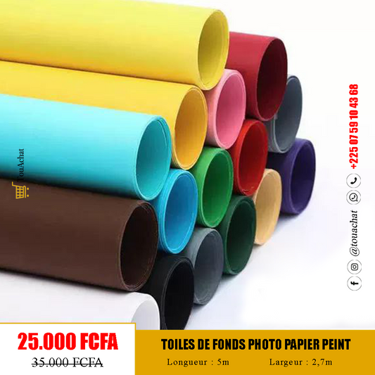 Toiles de Fonds Photographie Papier Peint 2,7x5M