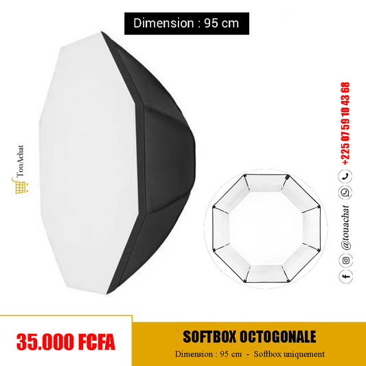 Softbox Octogonale 95cm